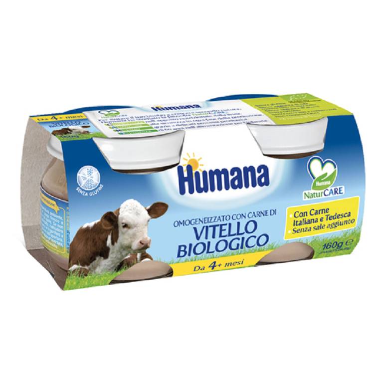 HUMANA OMOG VITELLO BIO 2X80G